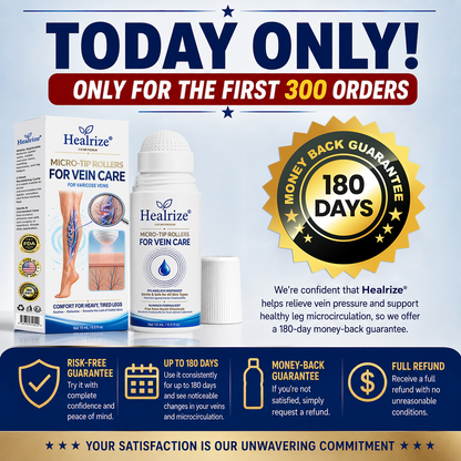 Consistency = Better Leg Care! 🦵✨Enjoy a limited-time 30% OFF 𝑯𝗲𝙖𝐥𝒓𝗶𝙯𝗲®! Many customers choose the 6-box bundle for a complete, consistent vein-care routine—while also locking in our best-value savings. Don’t miss out! 👍⏰