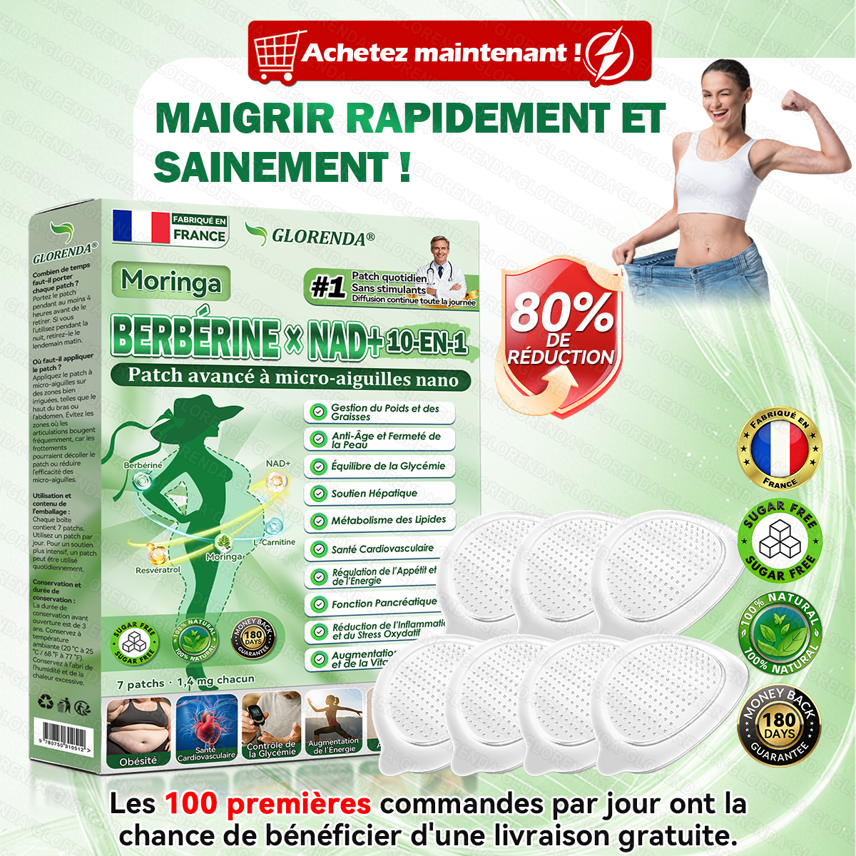 🔥 Plus que 10 paquets disponibles ! 30 % de réduction supplémentaire ! 𝐆𝐋𝗢𝗥𝗘𝗡𝗗𝑨® 𝗠𝗼𝗿𝗶𝙣𝙜𝙖 · 𝘽𝙚𝙧𝙗é𝙧𝗶𝗻𝗲 × 𝗡𝗔𝑫⁺, testé et sûr, favorise la gestion du poids, la glycémie, la digestion et l'énergie avec des résultats durables.
