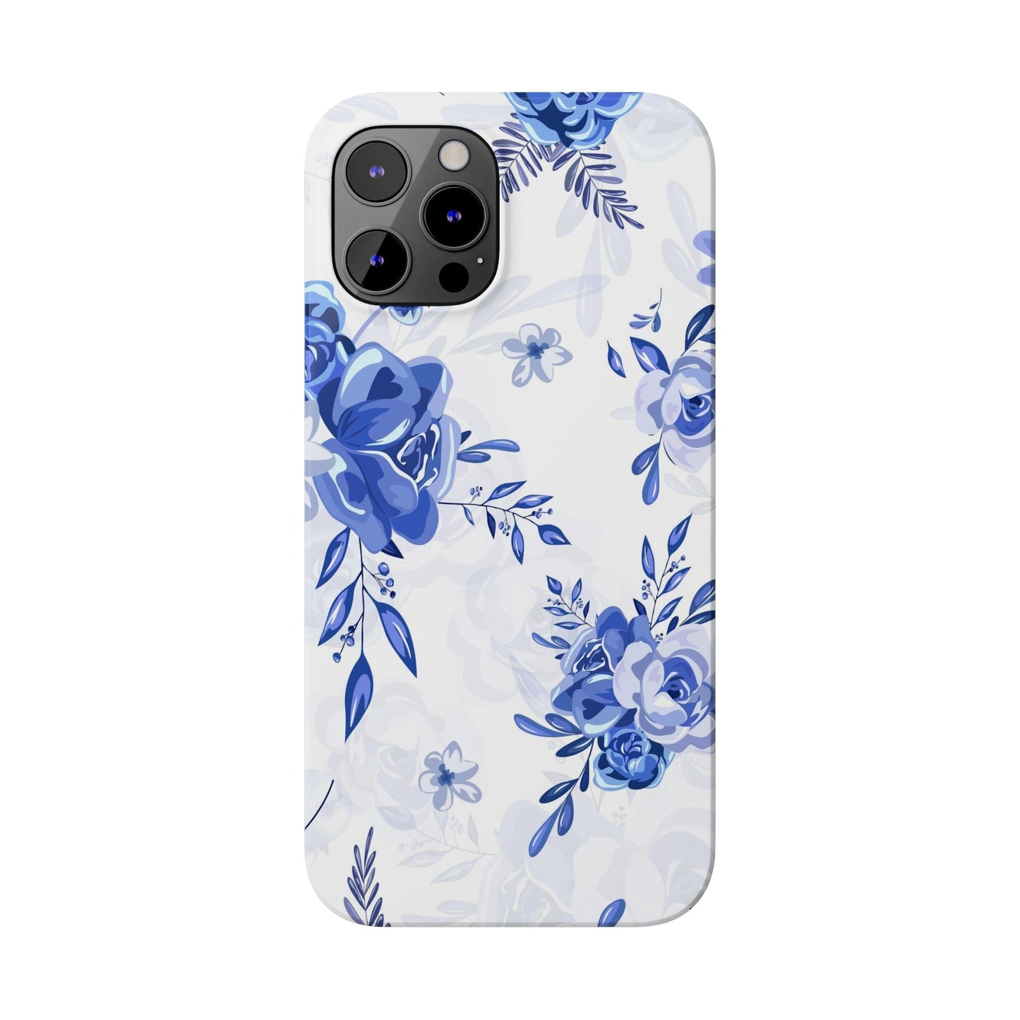 French Blue and White Toille, Slim Phone Cases, Case-Mate IPHONE16 and all sizes